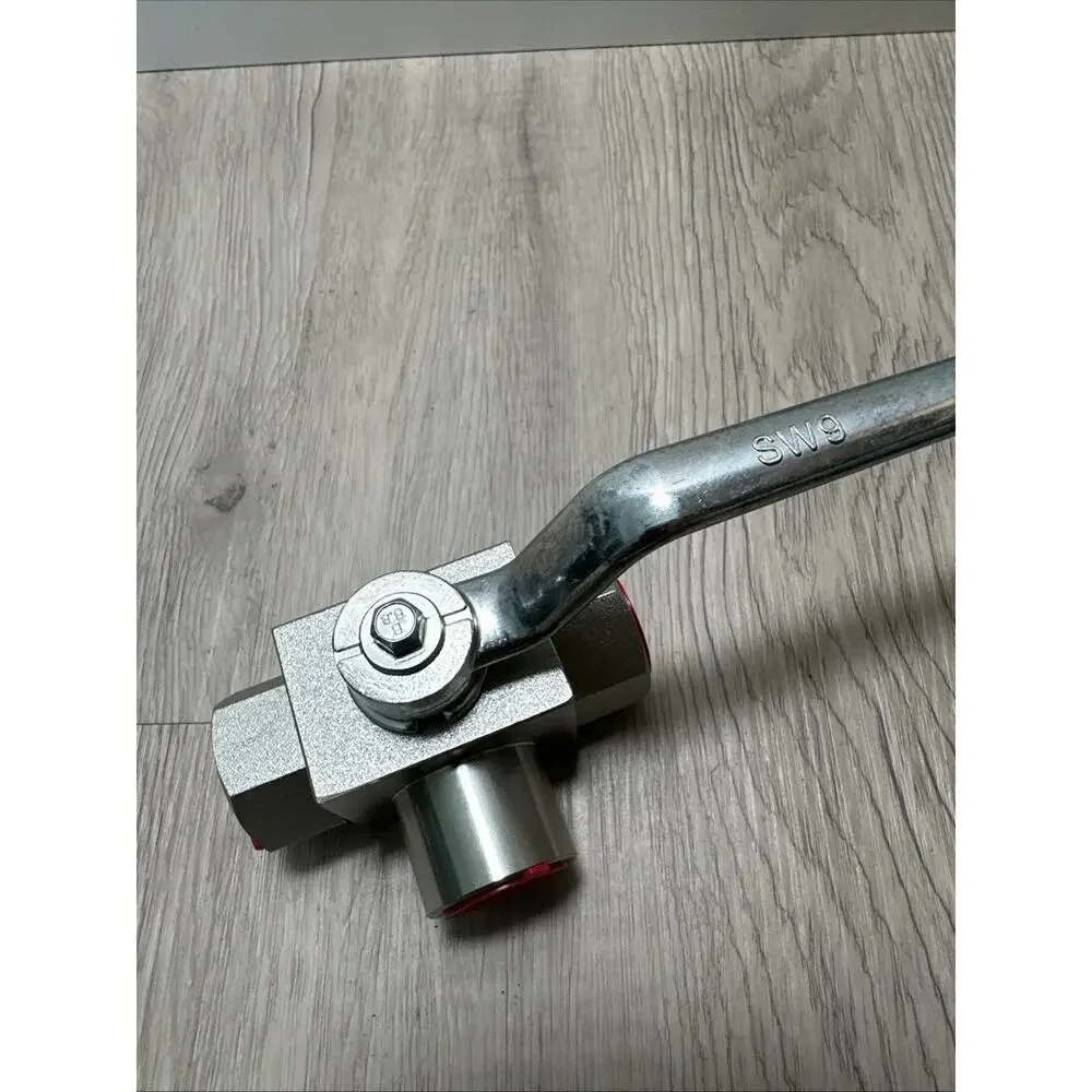 Ufixed KHB3K-1/2NPT High Pressure Hydraulic Ball Valve PN 500 Bar. DN16 New